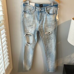NWT H&M Skinny‎ Fit Stretch Distressed Jean